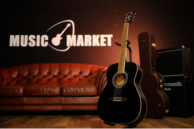 Электроакустическая гитара Parkwood PF51E-BKS