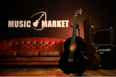 Классическая гитара 4/4 TERRIS TC-390A BK