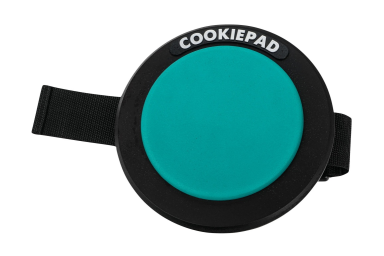 COOKIEPAD-6KZ Cookie Pad Тренировочный пэд наколенный, бесшумный, зеленый, Cookiepad