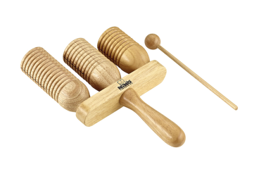 Агого тройной NINO561, деревянный, Nino Percussion