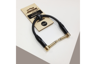 Инструментальный басовый патч-кабель, 15см, SHNOOR Bassist-LL-15cm