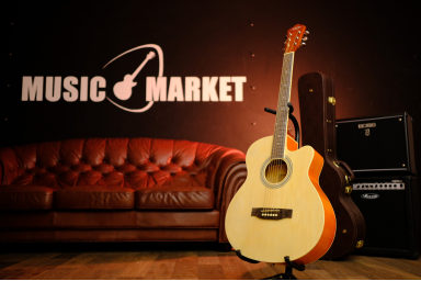 Акустическая гитара Caravan Music HS-4010 N