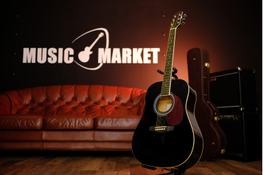 Акустическая гитара Naranda DG120BK