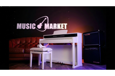 AU140-WH Цифровое пианино со стойкой, белое, Aurora