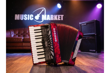 HOHNER Bravo II 60 red - Аккордеон 1/2