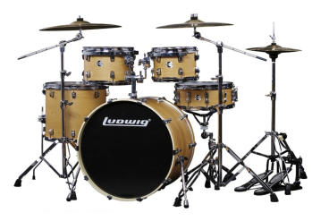 LEC522031 Element Evolution Барабанная установка, цвет древесины, 2 коробки, Ludwig