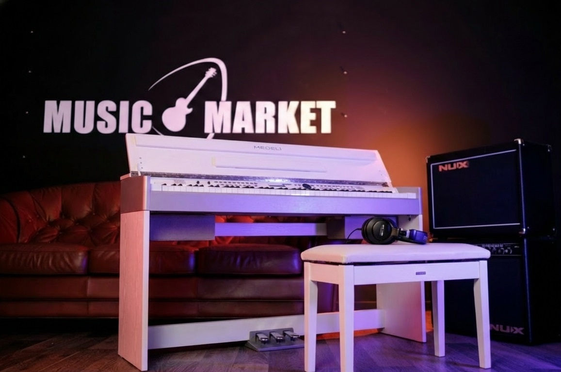 CDP5200-WH Цифровое пианино, компактное, белое/серое Medeli