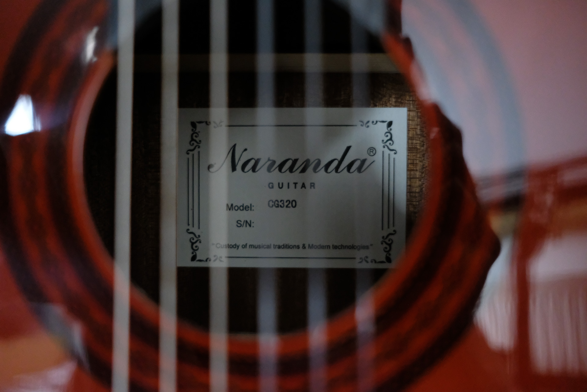 Классическая гитара Naranda CG320-4/4