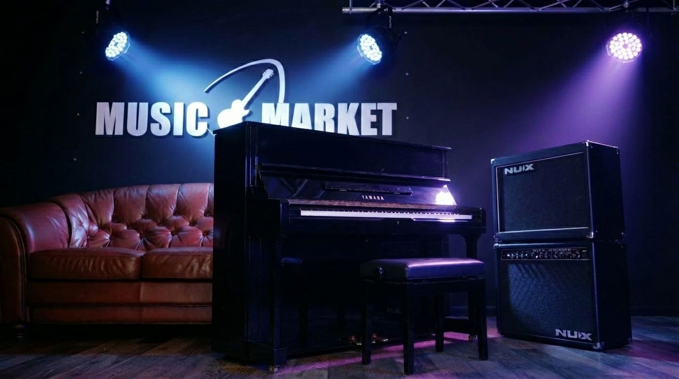 Акустическое пианино Yamaha YC121EX PE - чёрный полированный