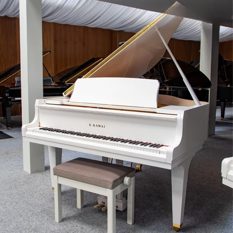 Рояль Kawai GL-30 WH/P - белый полированный