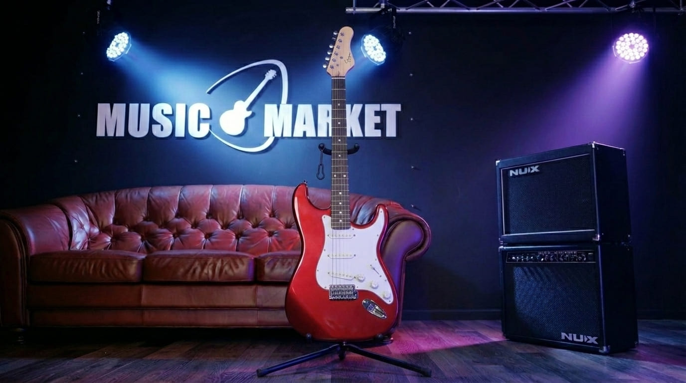 L-G1-ST-MRD Электрогитара, красная, Smiger