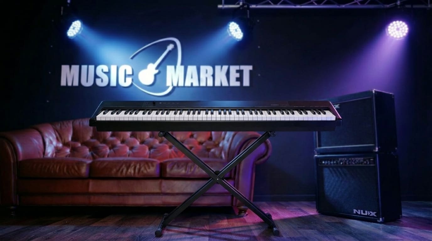 SP-C120-WOS Цифровое пианино, без стойки, чёрное, Medeli