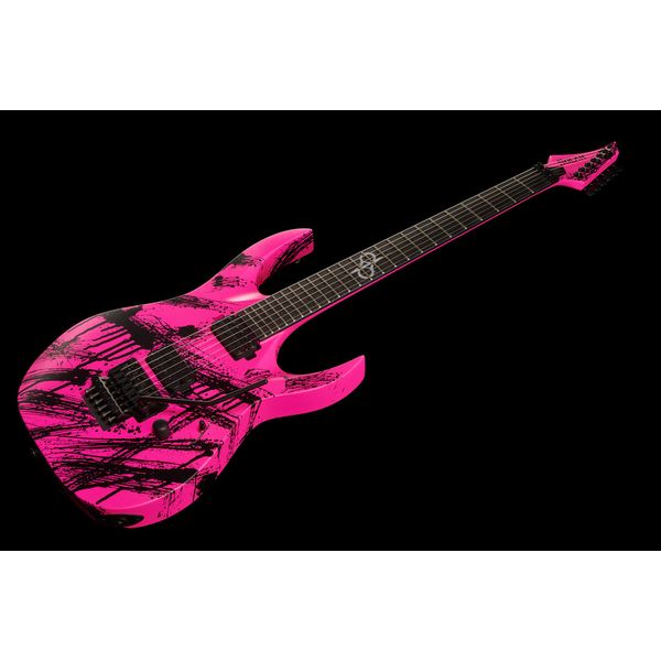 Электрогитара Solar Guitars A2.6FRPN Canibalismo Pink Neon Matte