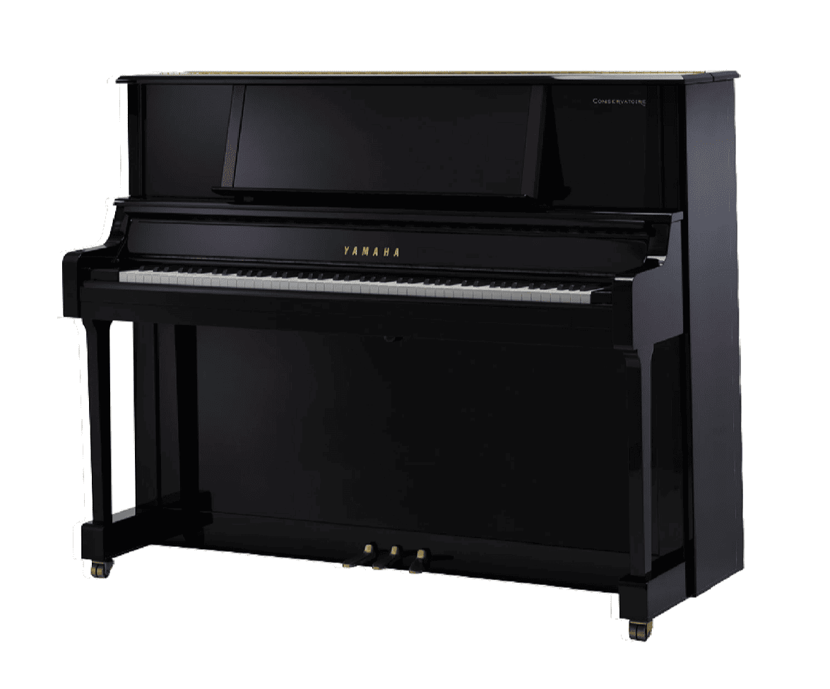 Акустическое пианино Yamaha YC121EX PEM - чёрный полированный