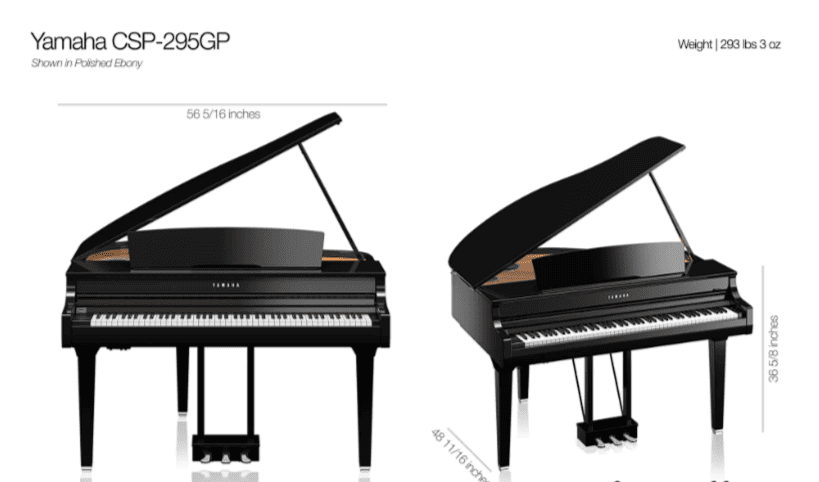 Цифровой рояль Yamaha Clavinova CSP-295GP PW