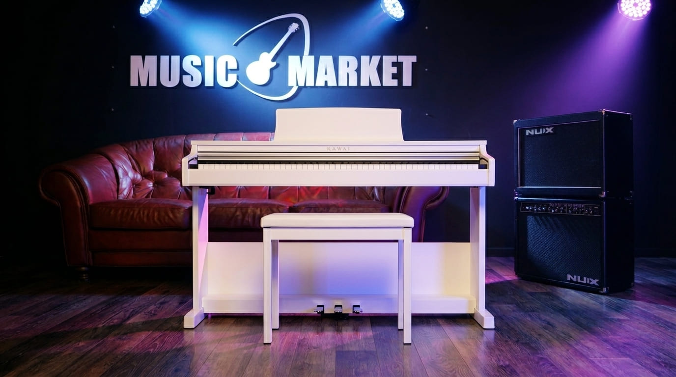 Цифровое пианино с банкеткой Kawai CX102 W