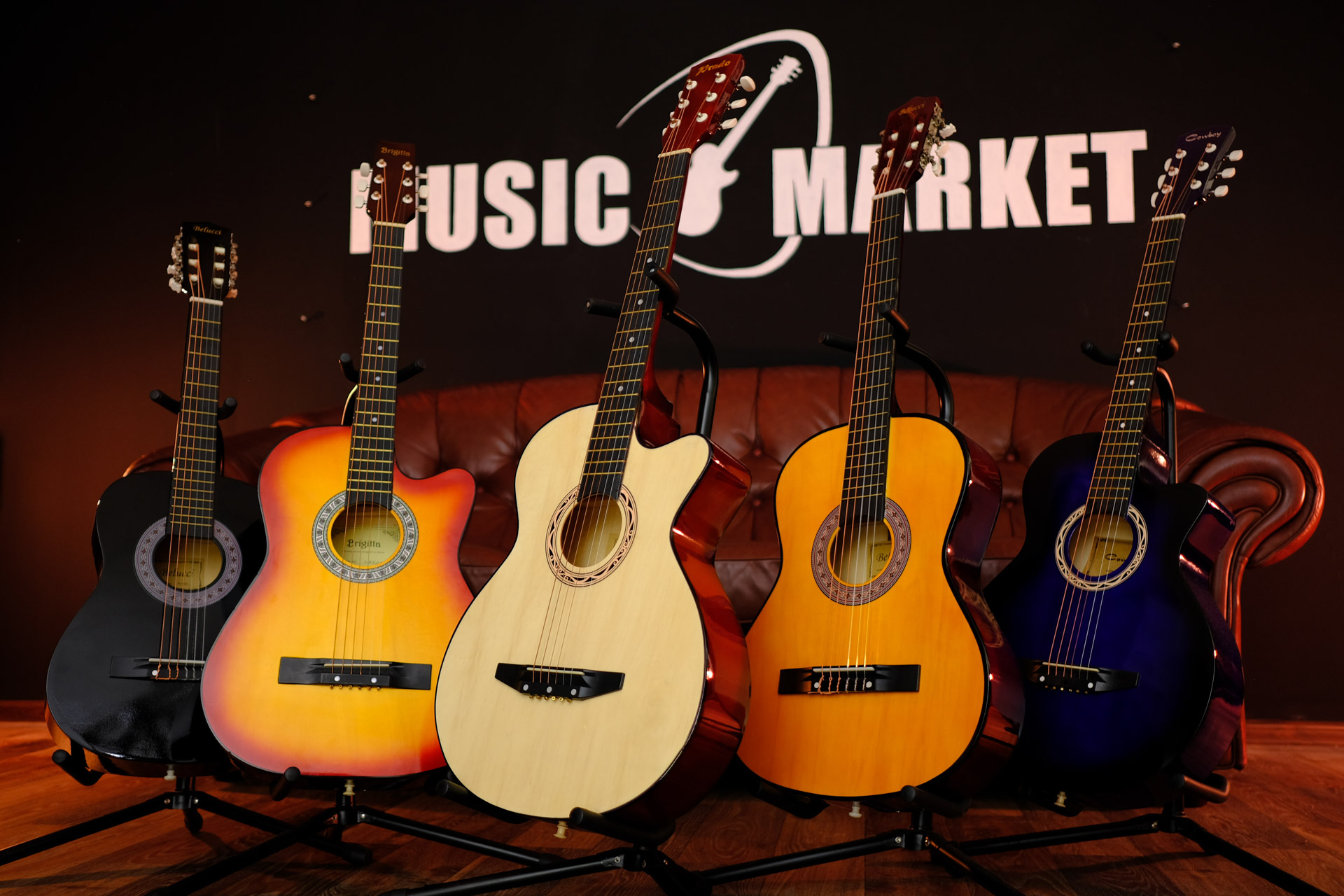 Гитара Акустическая 6-струнная Amistar N61BR