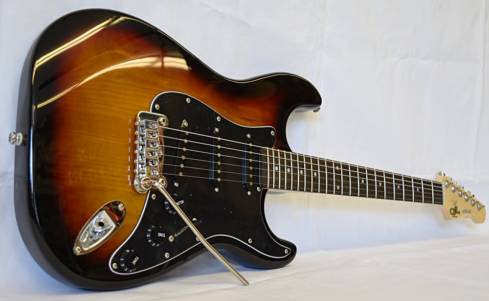 Электрогитара G&L FD Legacy HB Old School Tobacco Sunburst MP, с чехлом