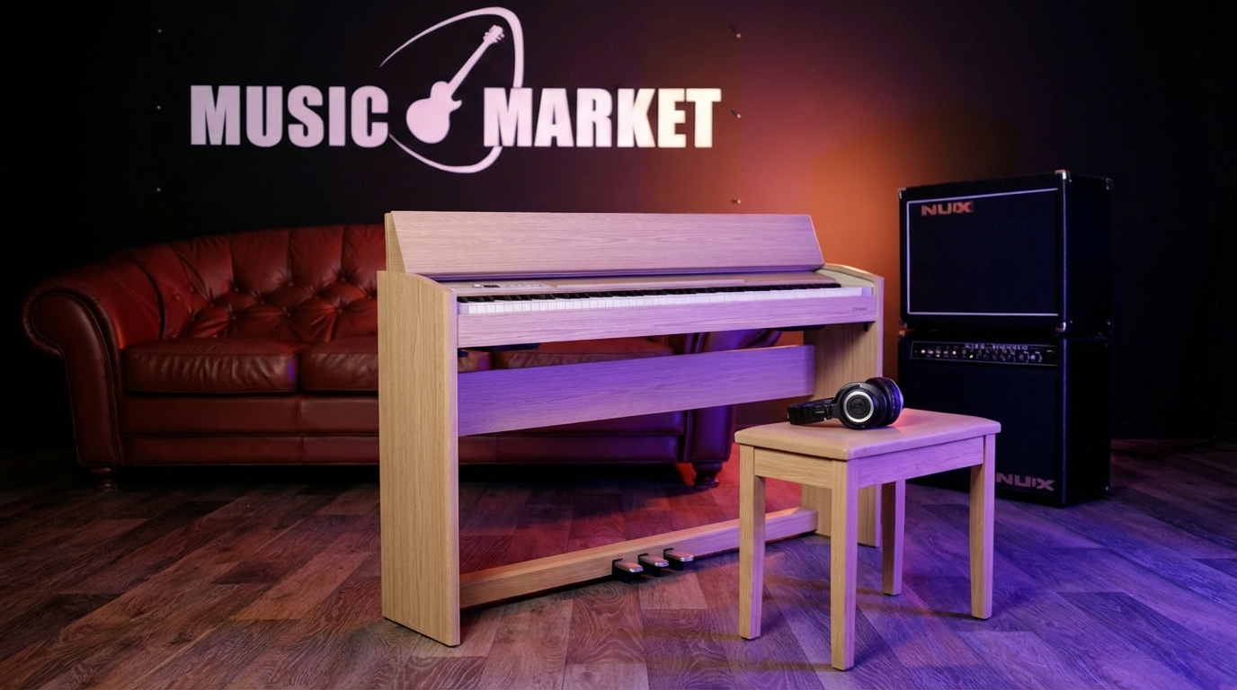 Цифровое пианино Roland F701 LA - белёный дуб