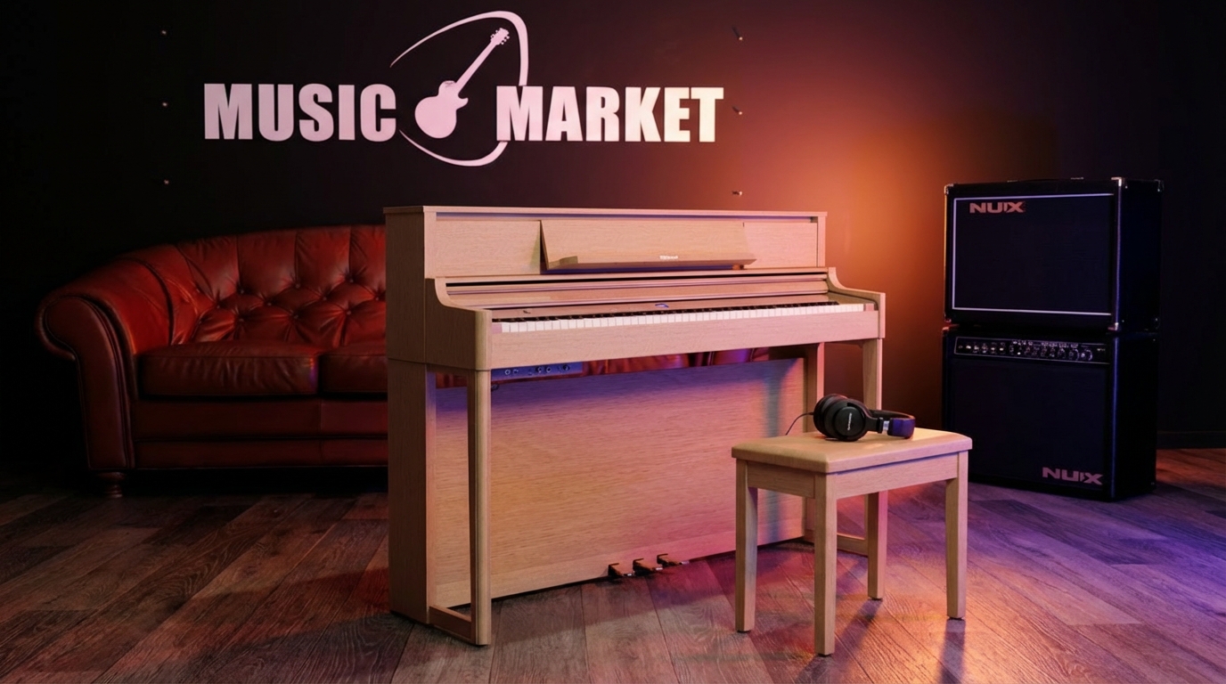 Цифровое пианино Roland LX-5 LA - белёный дуб