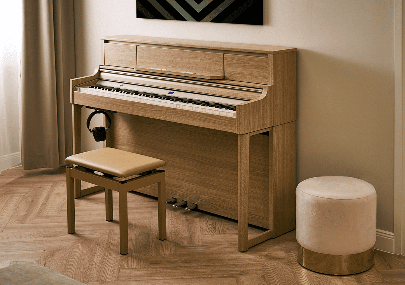 Цифровое пианино Roland LX-5 LA - белёный дуб