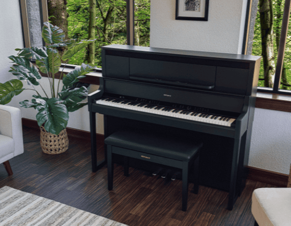 Цифровое пианино Roland LX-9 CH - чёрный уголь