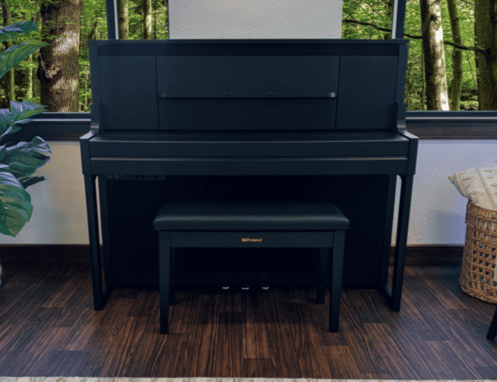 Цифровое пианино Roland LX-9 CH - чёрный уголь