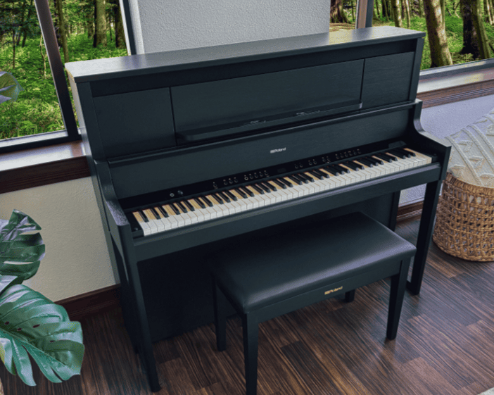 Цифровое пианино Roland LX-9 CH - чёрный уголь