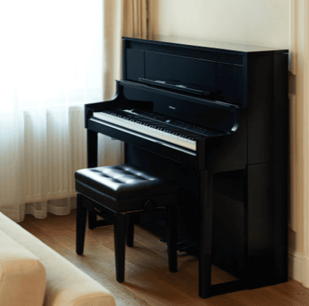 Цифровое пианино Roland LX-9 PE - чёрный полированный