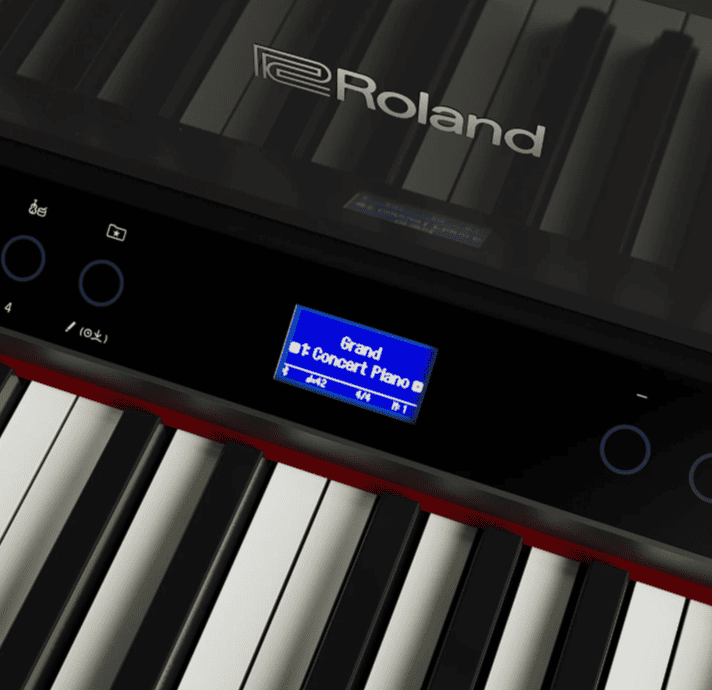 Цифровое пианино Roland LX-9 PE - чёрный полированный