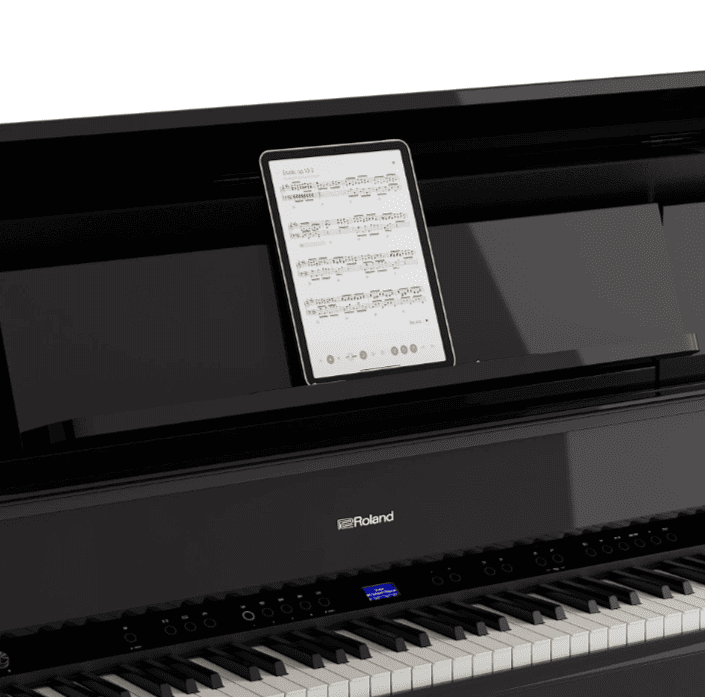 Цифровое пианино Roland LX-9 PE - чёрный полированный