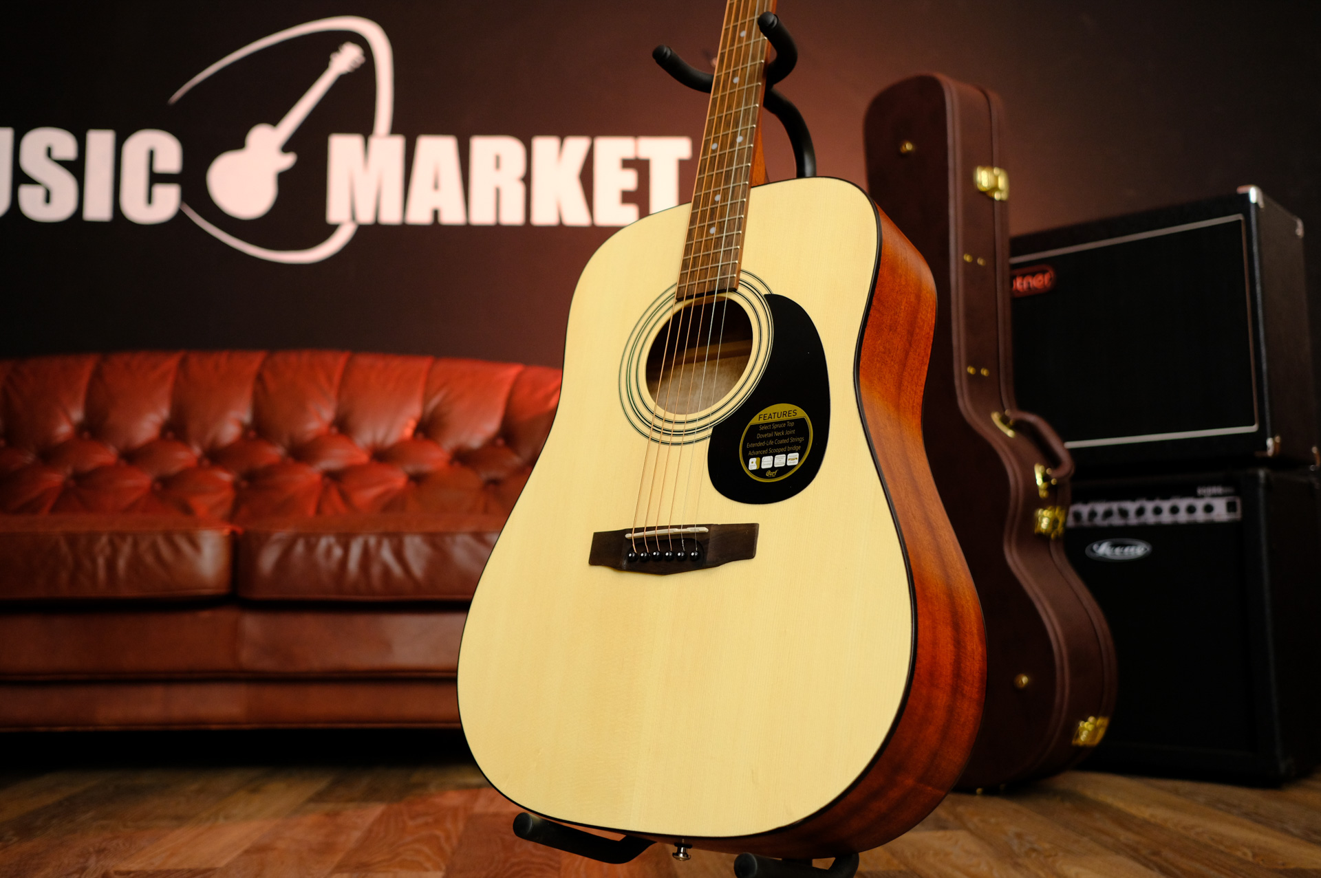 Акустическая гитара Cort Trailblazer CAP-810-OP