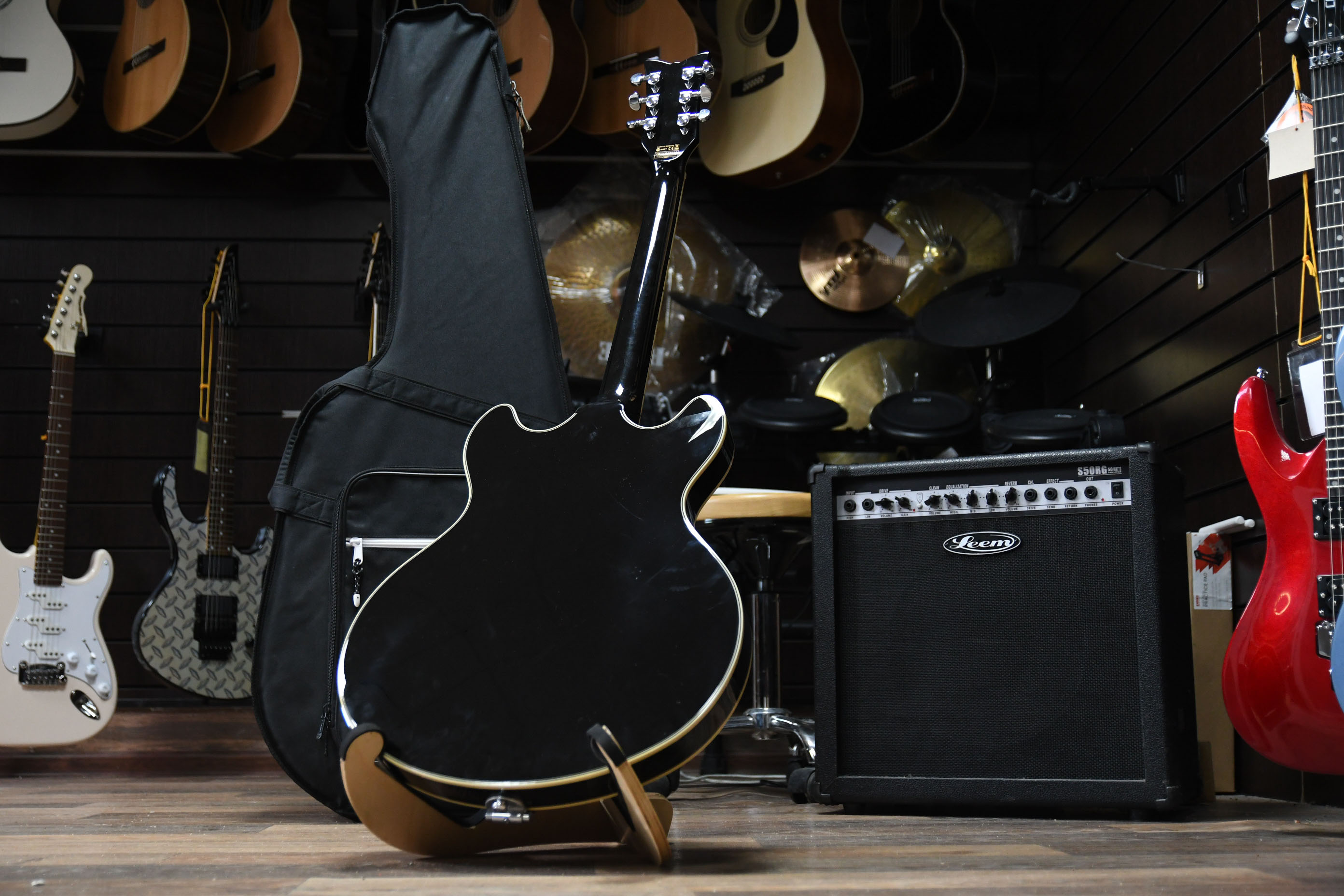 Полуакустика SCHECTER CORSAIR G. BLACK