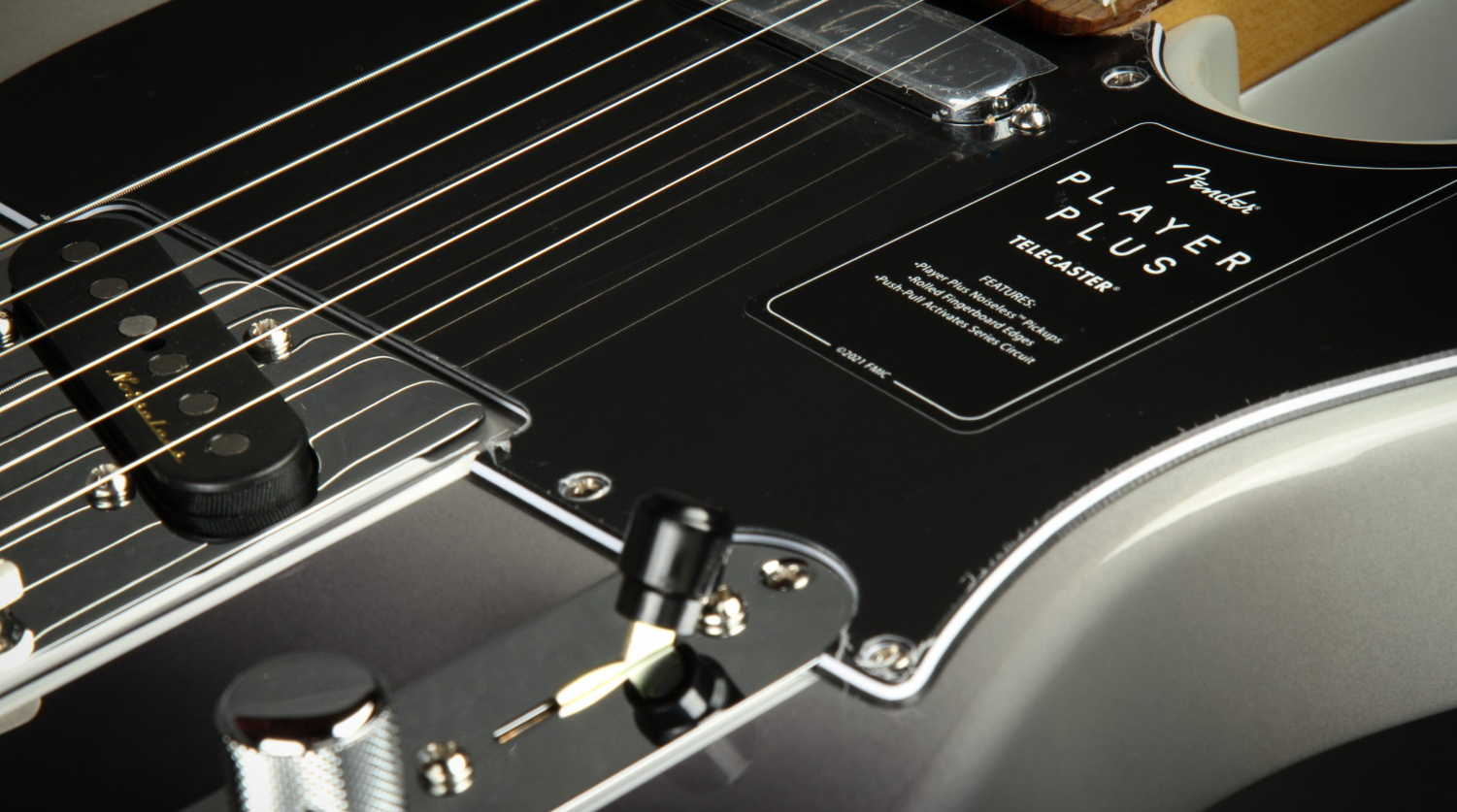 Электрогитара Fender Player Plus Telecaster Pau Ferro Silver Smoke
