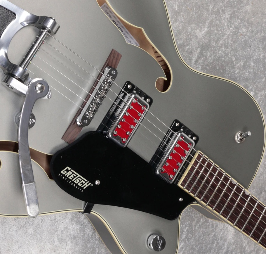 Полуакустическая гитара Gretsch G5410T Electromatic "Rat Rod" Hollow Body Single-Cut Matte Phantom Metallic