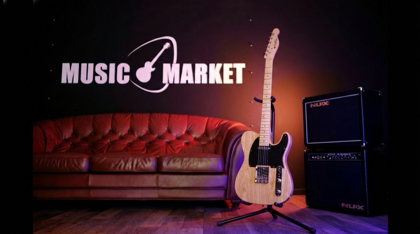 JMFTC80ASH TC80MA Электрогитара, цвет натуральный, Prodipe