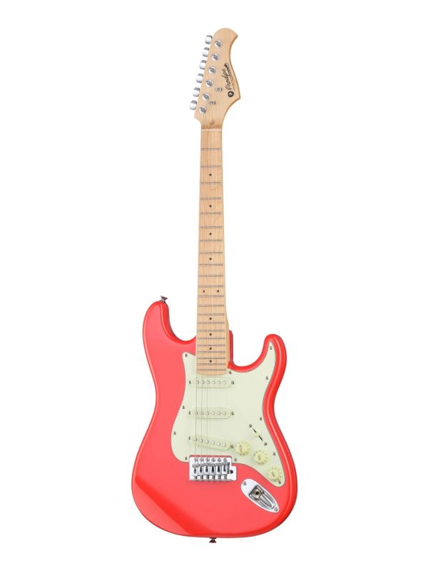 JMFSTJUNIORFR ST Junior Электрогитара уменьшенная, красная, с чехлом, Prodipe