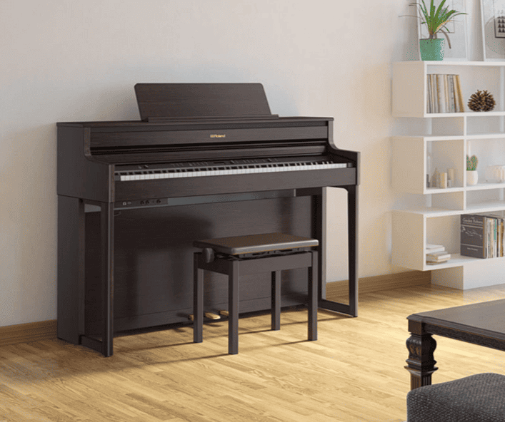 Цифровое пианино Roland HP704 DR - тёмный палисандр