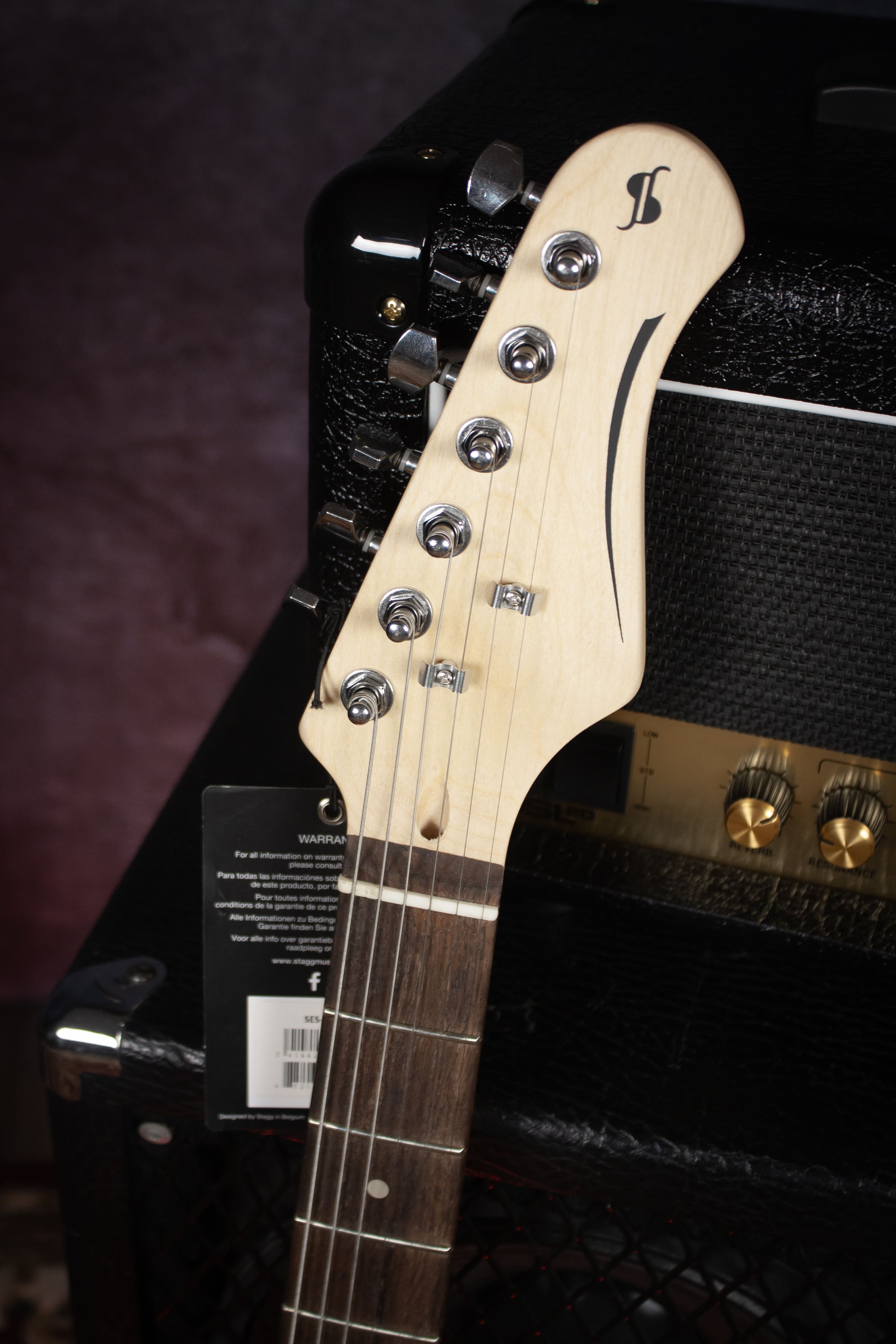 Электрогитара STAGG SES-30 CAR