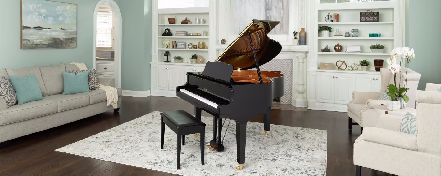 Акустический рояль Yamaha GB1K PE - полированный (черный)