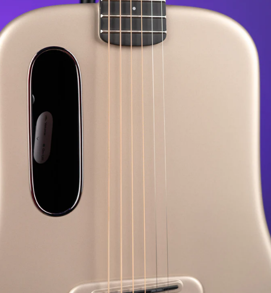 Lava ME 4 38 Soft Gold трансакустическая гитара с чехлом, цвет золотой