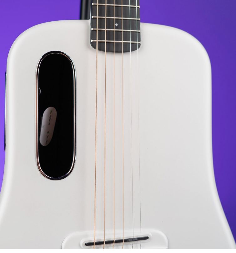 Lava ME 4 38 White трансакустическая гитара с чехлом, цвет белый