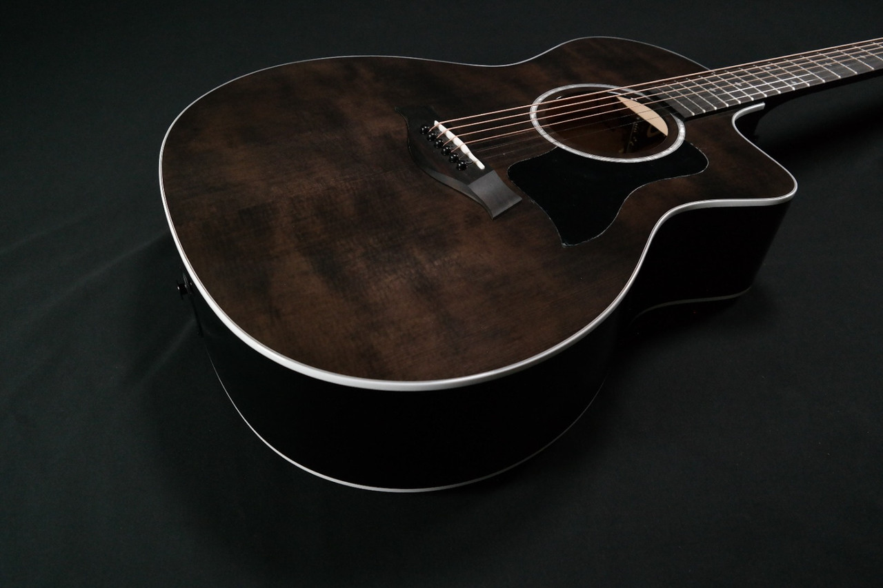 Электроакустическая гитара Taylor 224ce DLX deluxe LTD, Trans Grey