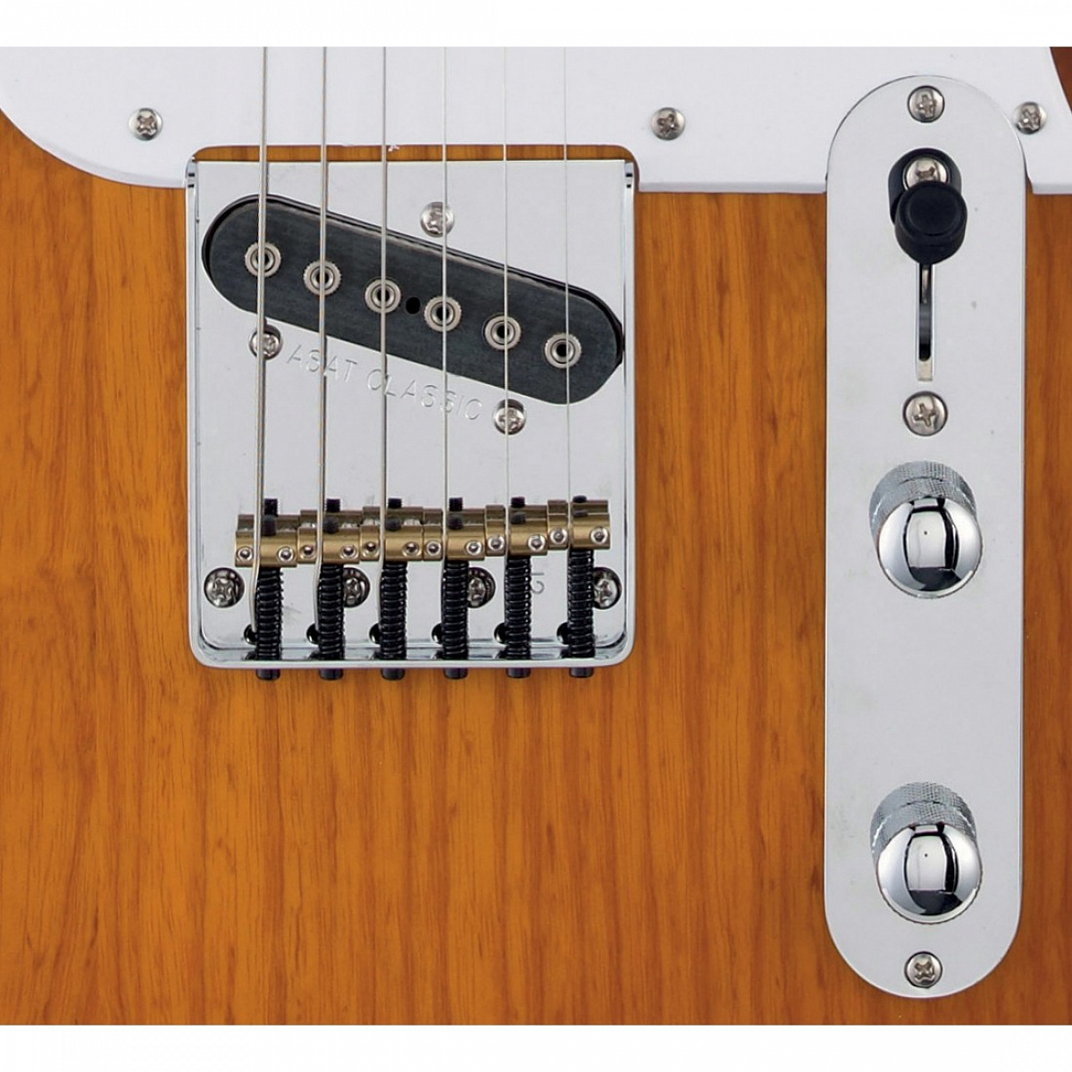 Электрогитара G&L Tribute ASAT Classic Tobacco Sunburst MP SF