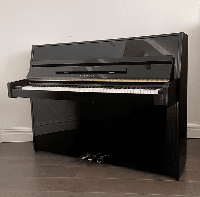 Акустическое пианино Kawai K-15E WH/P - белый полированный