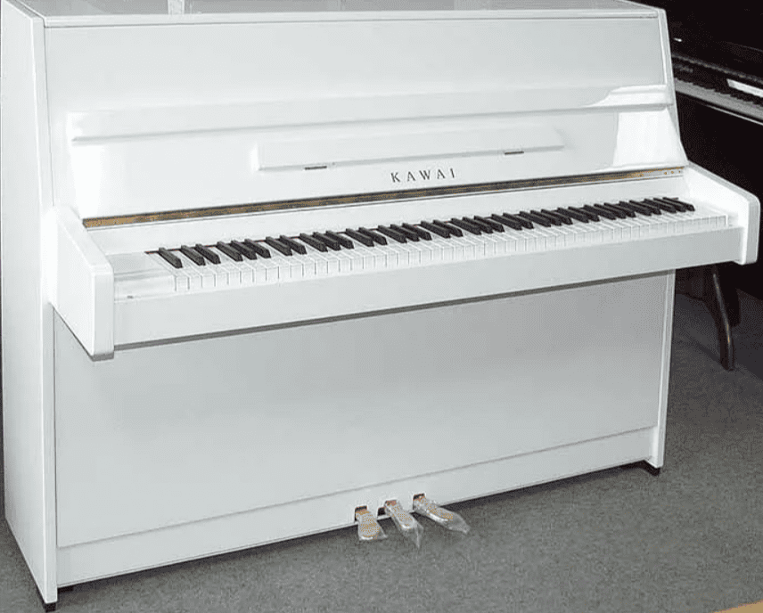 Акустическое пианино Kawai K-15E WH/P - белый полированный