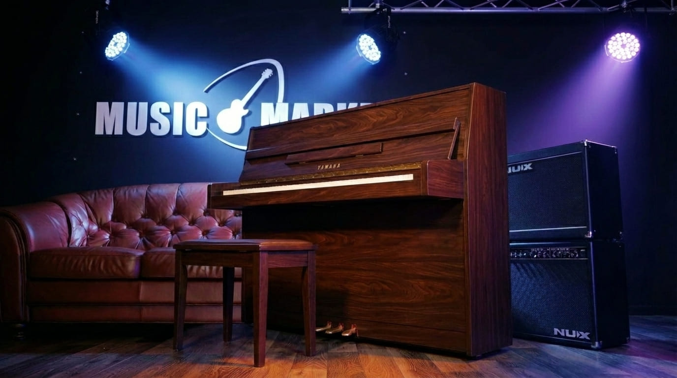 Акустическое пианино Yamaha JU109 PW - орех полированный
