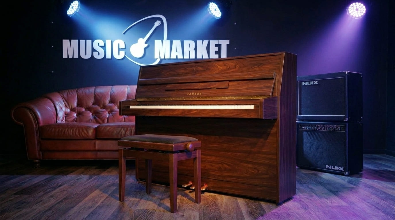 Акустическое пианино Yamaha JU109 PW - орех полированный