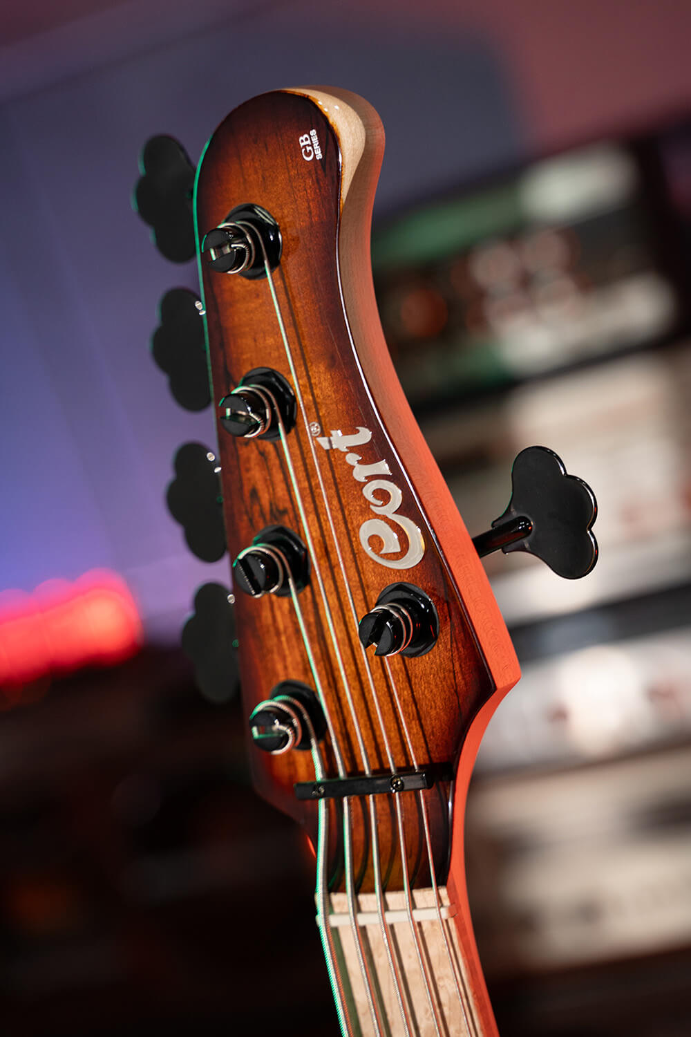 5 ти струнная бас гитара Cort GB-Fusion-5-ABB-wbag GB Series