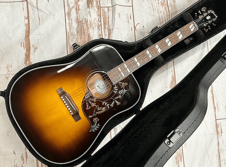 Электроакустическая гитара Gibson Hummingbird Standard Vintage Sunburst